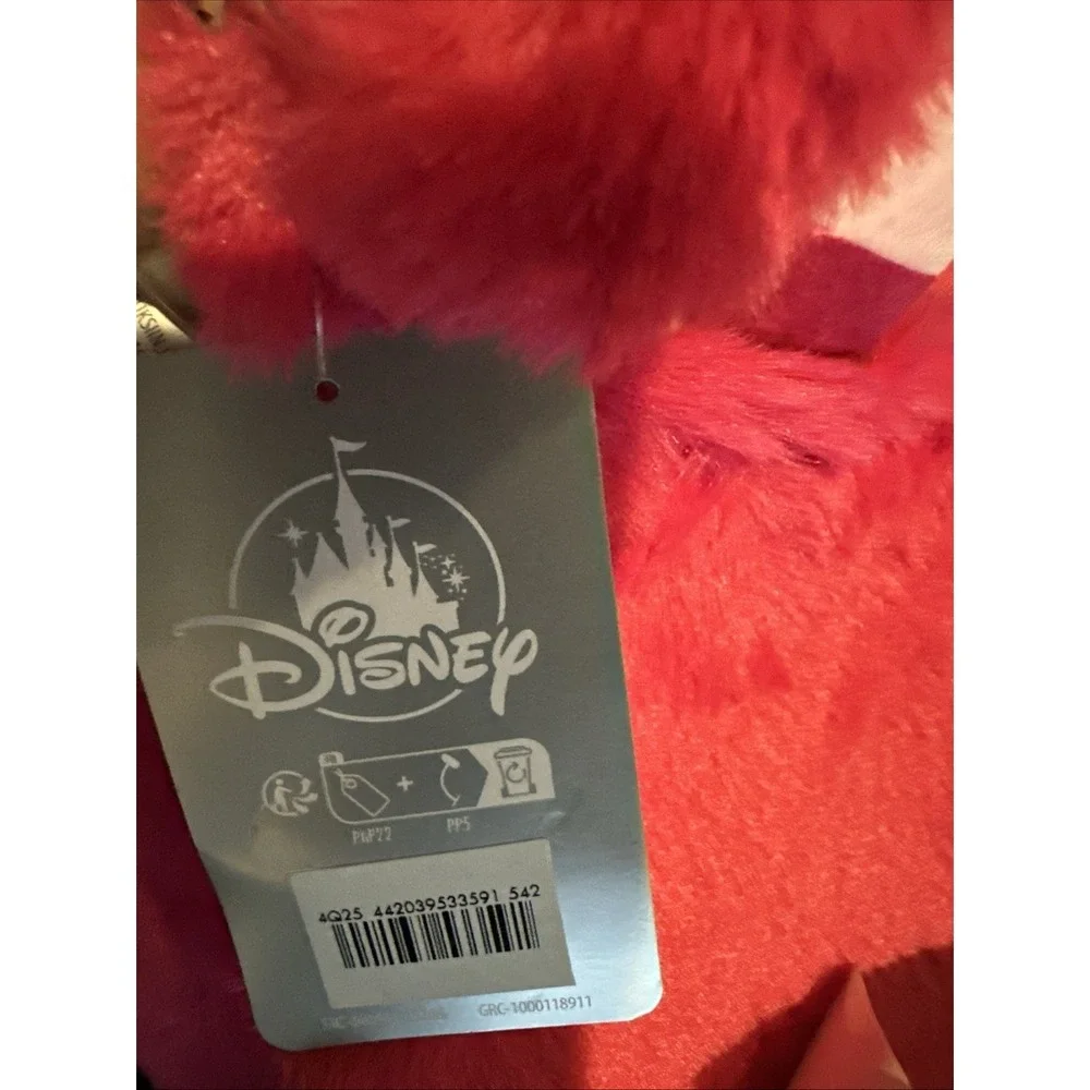 Disney Cheshire Cat Plush Handbag Pink Alice in Wonderland Faux Fur Disney Store